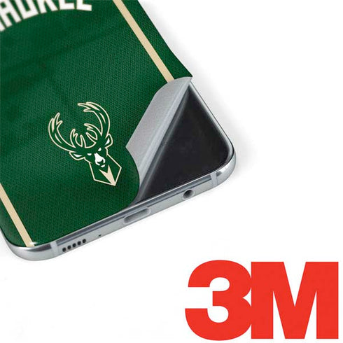 NBA Milwaukee Bucks Jersey Galaxy S8 Plus Skin